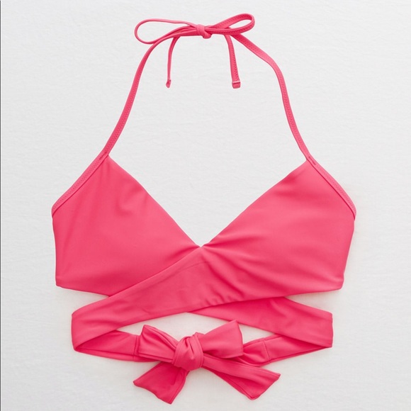 wrap style bikini top